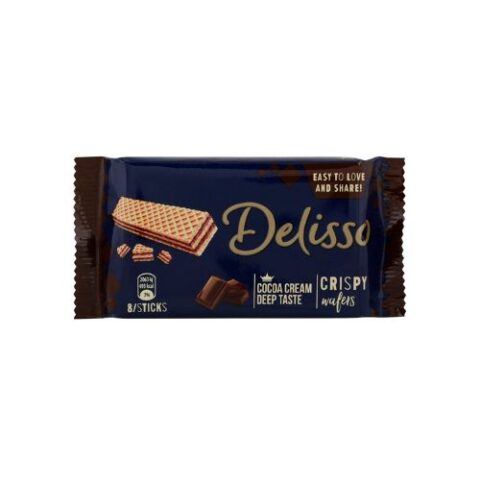 Delisso Cocoa Cream Deep Taste Crispy Wafers 40g