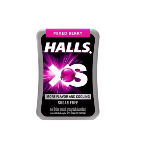Halls Mixed Berry More Flavor And Cooling 12.6g