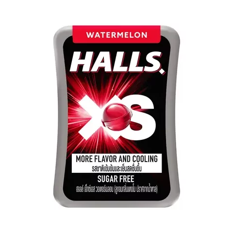 Halls Watermelon More Flavor And cooling 12.6g