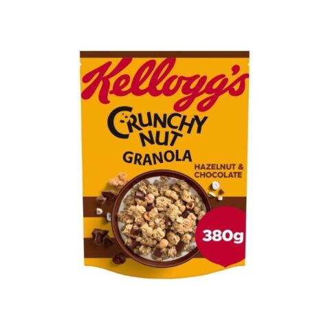 Kellogg's Crunchy Nut Granola Hazelnut & Chocolate 380g