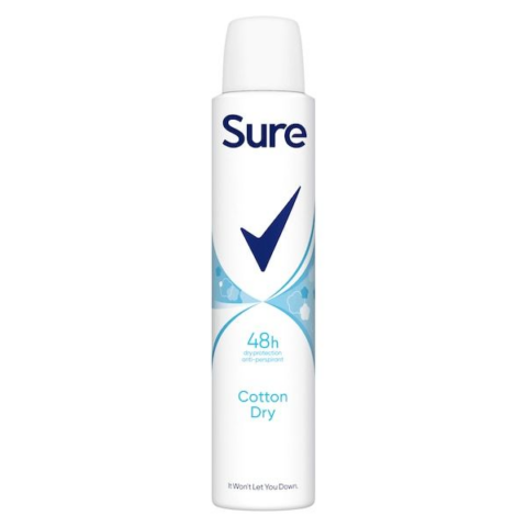 Sure Cotton Dry Deodorant 150ml