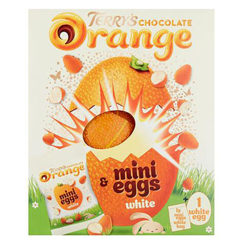 Terry's Chocolate Orange Mini Eggs White 80g