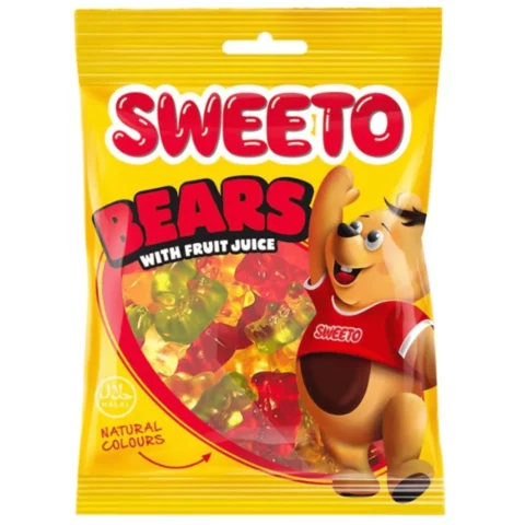 Sweeto Bears With Fruit Juice 80g