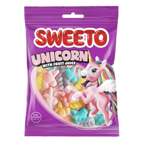 Sweeto Unicorn With Fruit Juice 80g