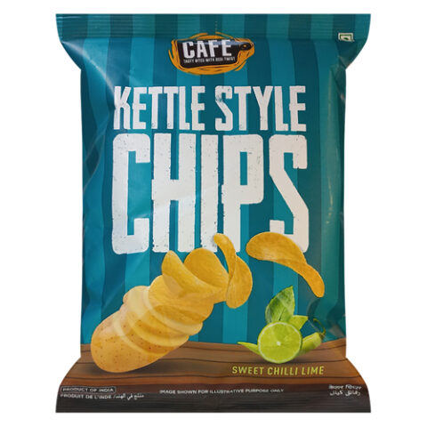 Bikaji Cafe Kettle Style Sweet Chilli Lime Chips 35g