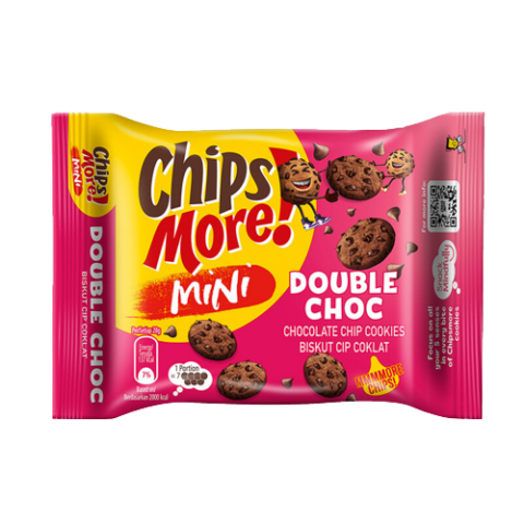 Chips More Mini Double Choc 80g