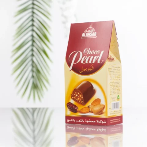 AL ANSAR Choco Pearl Chocolate With Dates Filled Almonds  200g