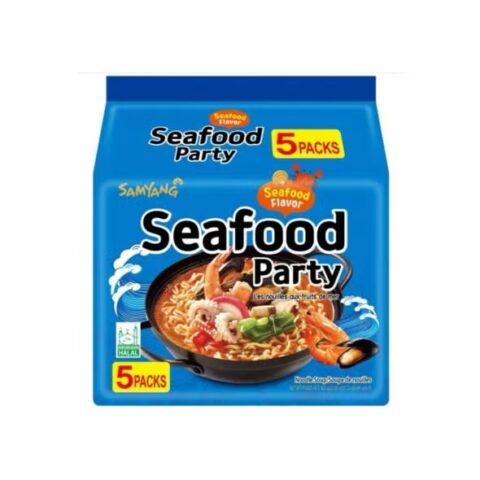 Samyang Seafood Party Ramen 5Pack - Buy 1 Get 1 FREE