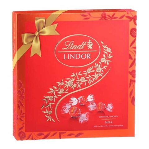 Lindt Lindor Milk Chocolate Gift Box - 225g