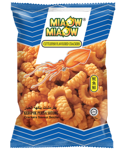 Miaow Miaow Cuttlefish Flavoured Crackers 150g