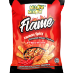 Miaow Miaow Flame Korean Spicy Flavoured Prawn Crackers 50g