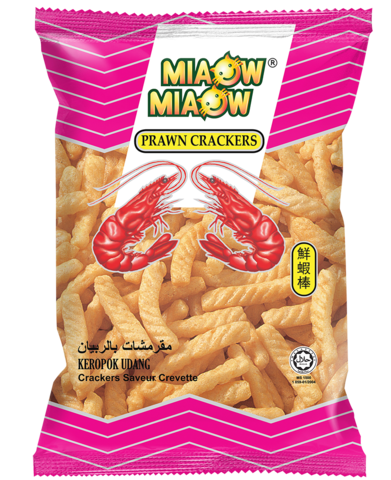 Miaow Miaow Prawn Crackers 150g