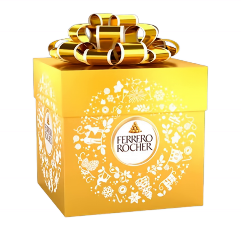 Ferrero Rocher Gift Cube 18 Pieces Christmas Edition