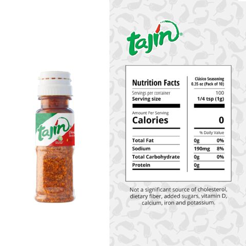 Tajin Mild Clasico Seasoning with Lime - 10g
