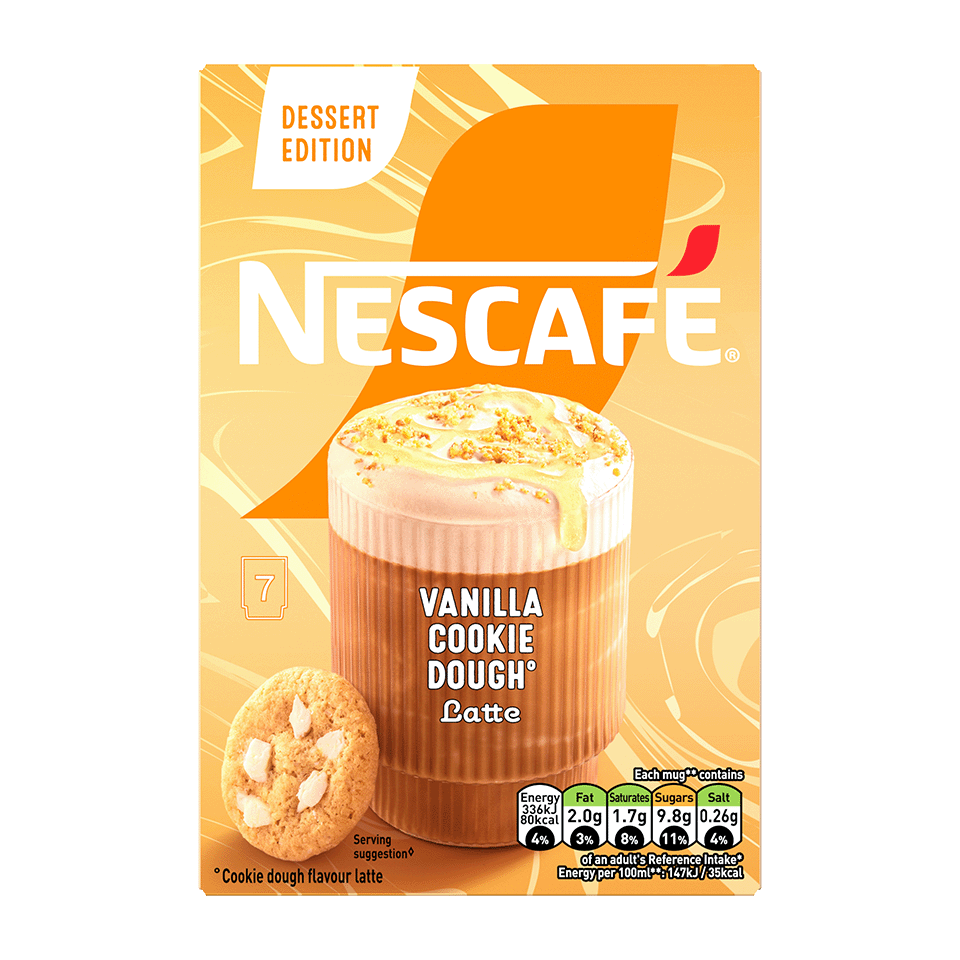 Nescafe Vanilla Cookie Dough Latte - 136.5g