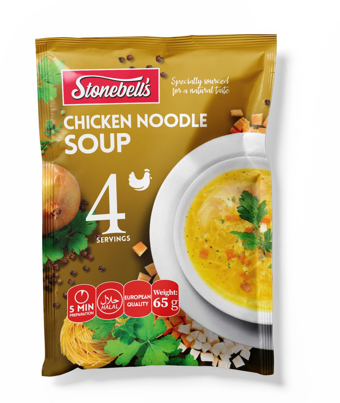 Stonebell's Chicken Noodle Soup 65g