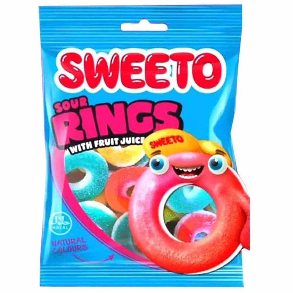 Sweeto Sour Rings Gummy 80g