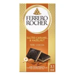 Ferrero Rocher Dark Hazelnut & Salted Caramel 90G