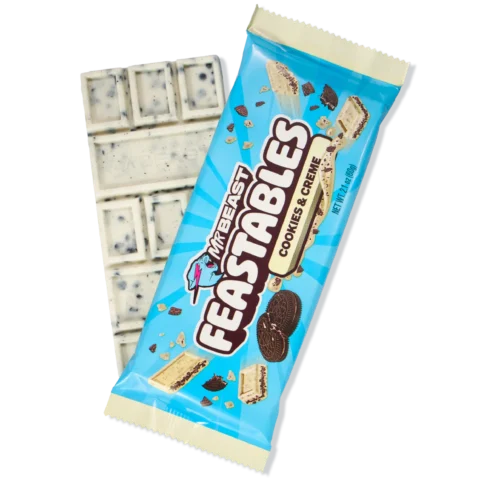 MrBeast Feastables Cookies & Creme Bar 60G